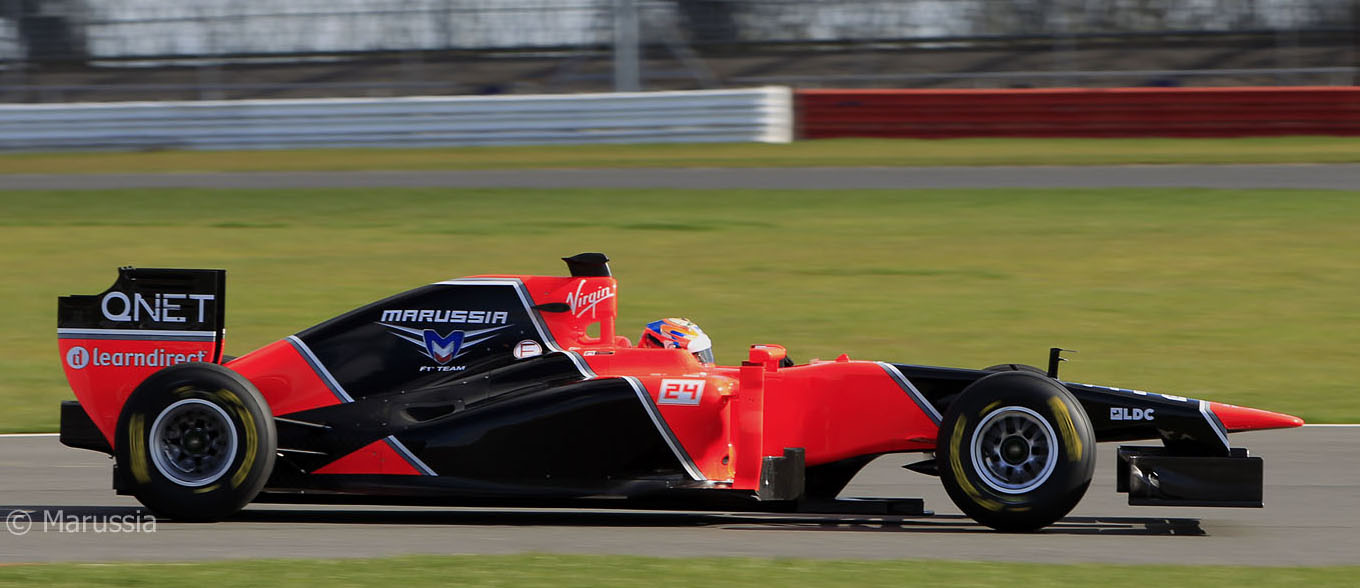 Mr 01. Marussia f1.