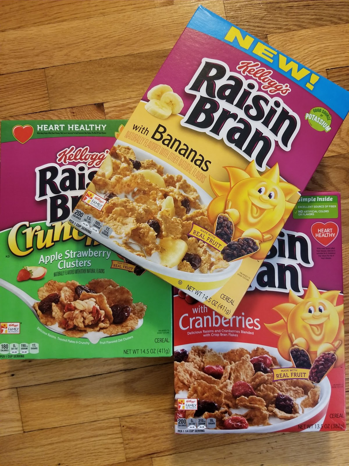 Love for Cereals Raisin Bran