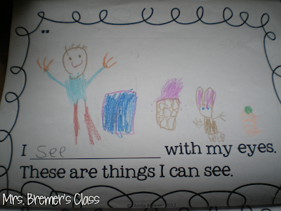 Five Senses learning ideas and fun activities with resources for teaching the 5 senses in Kindergarten- love the Potato Head craftivity! #fivesenses #5senses #kindergarten #kindergartenscience #science