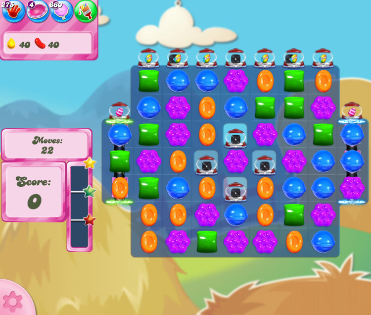Candy Crush Saga level 2693 Candy Crush Saga level 2693
