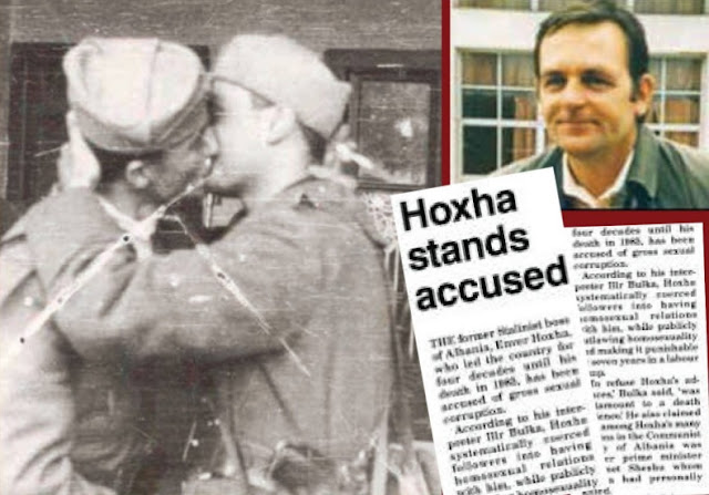 Enver Hoxha is a gay, paranoid and killer - the dictator's telegram translator