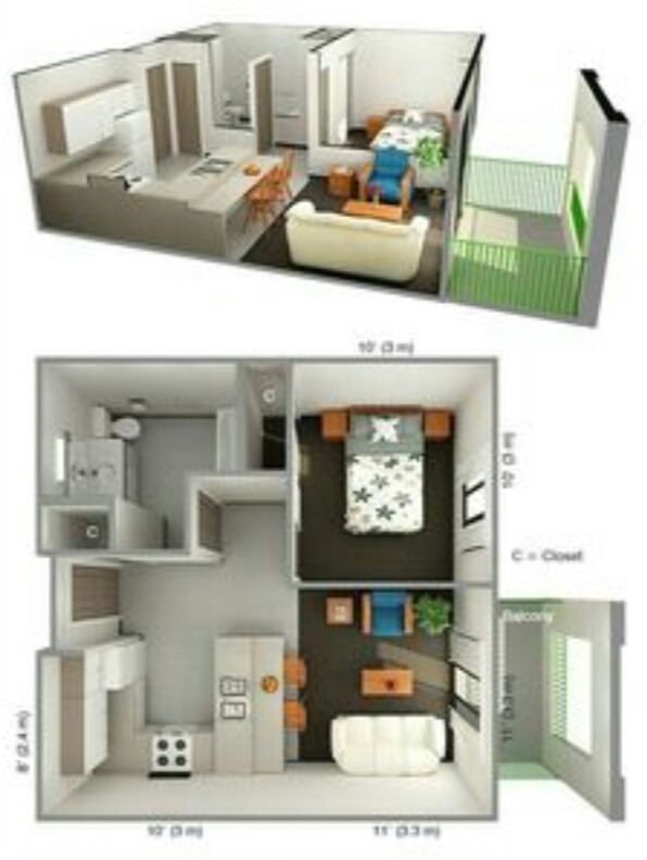 Desain Rumah Minimalis Type 30 Kreasi Rumah
