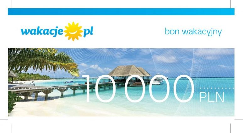 Wygraj voucher turystyczny do wykorzystania na stronie wakacje.pl o wartości 10.000 zł Konkurs