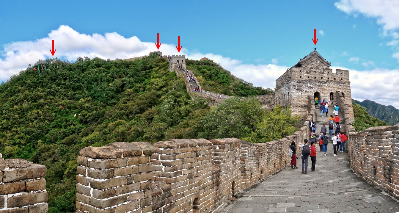 Chinesische Mauer Chinesisch