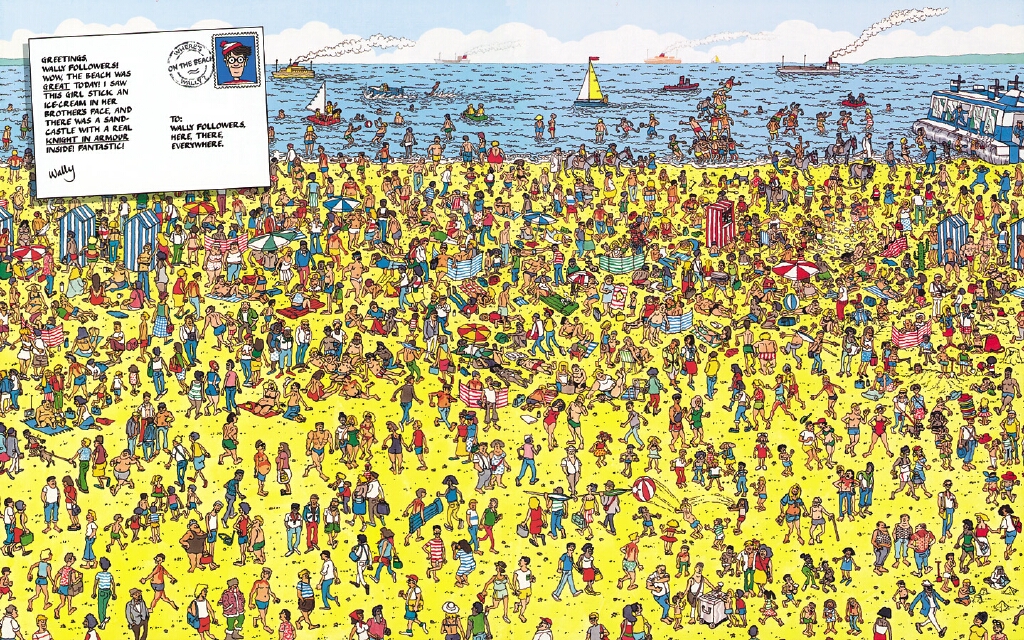 Para niños: ¿Dónde está Wally?, Martin Handford | Meriendo libros