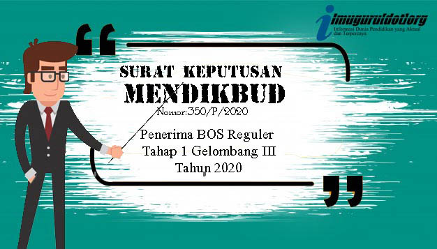 SK BOS Reguler 2020 Tahap 1 Gelombang 3