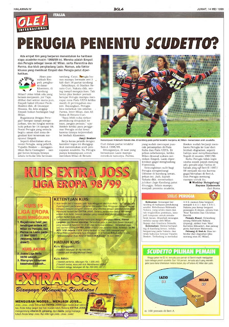 PERUGIA PENENTU SCUDETTO PERUGIA PENENTU SCUDETTO