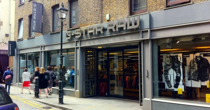 g star raw store near me