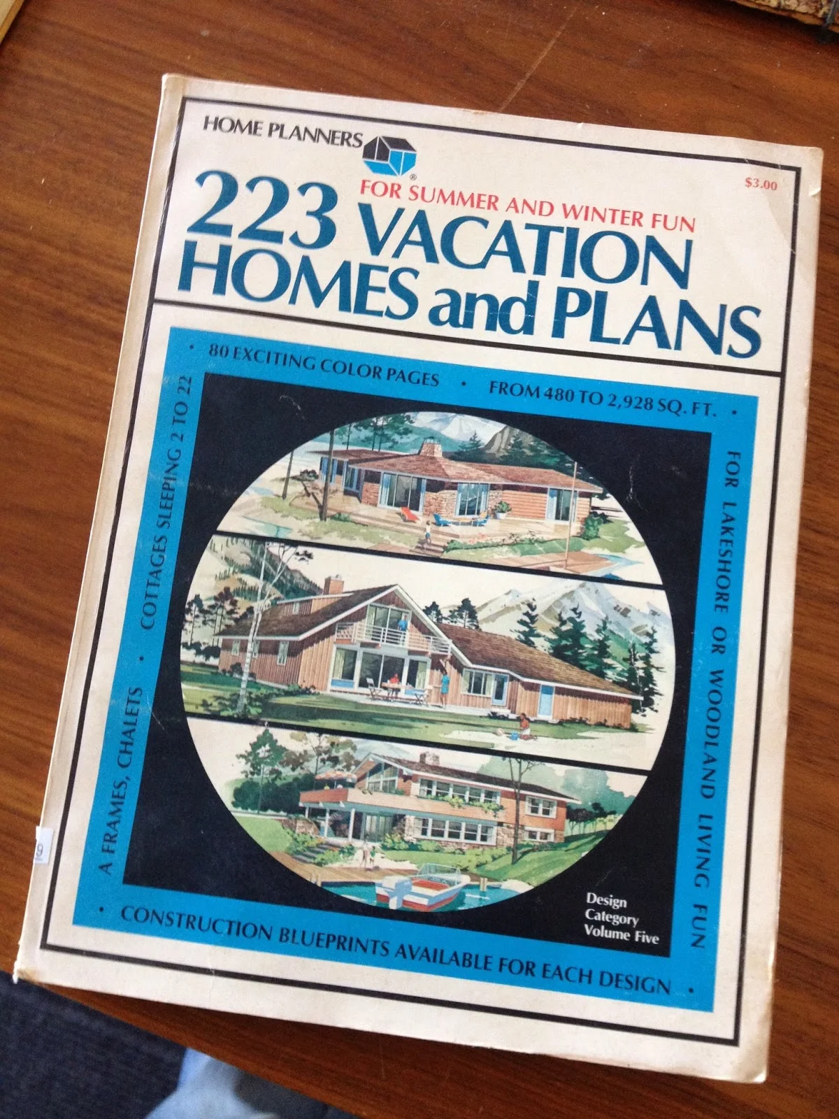 mid-century vacation homes plans catalog book