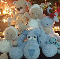 Amigurumis de mamemi diferentes animales amigurumis