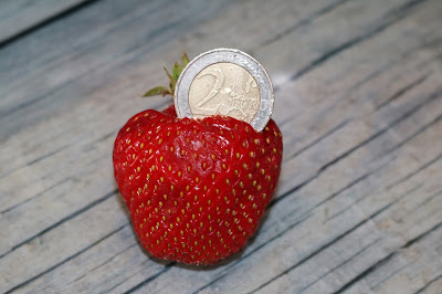 hoher Preis bei Erdbeeren