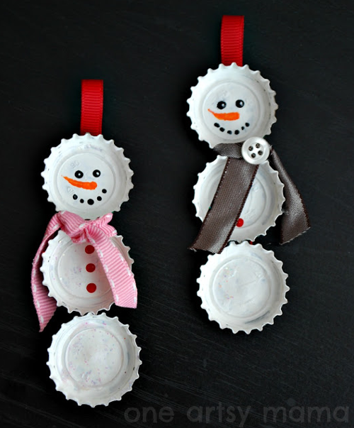 DIY Home Sweet Home Adorable, Recycled Christmas Ornaments