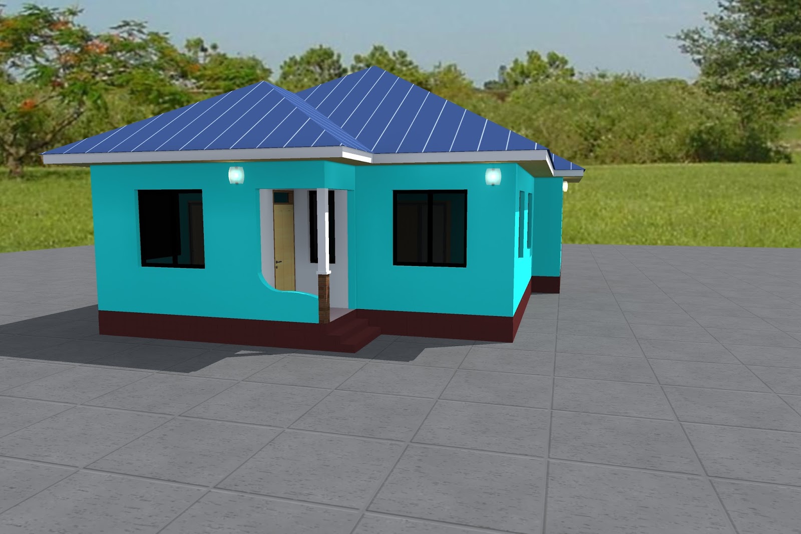 3 Bedrooms House Plan (ID MA004)