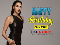 gal gadot birthday, hot image gal gadot in lack fitting dress for mobile screen