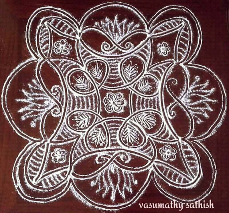 traditional iyengar padi kolams