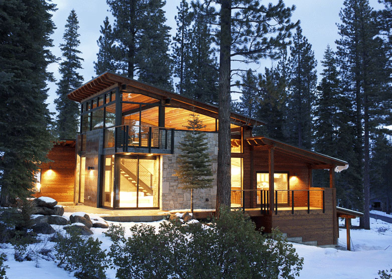 Marvelous Modern Mountain Home In Truckee, California is a Marvelous Modern Mountain Home In Truckee, California is a