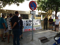 De la Concentración convocada en la sede del SERCLA de Cádiz por la Readmisión de los despedidos en