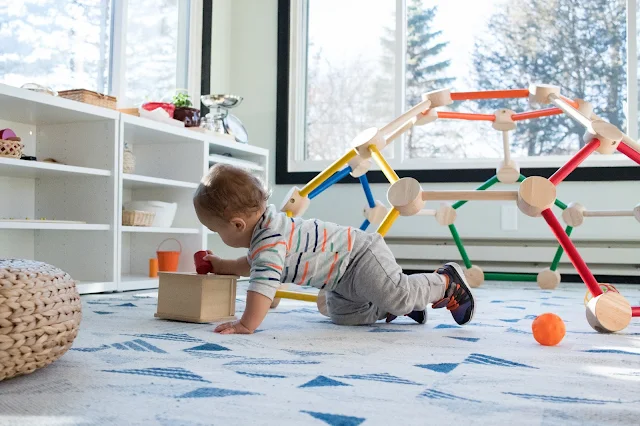 Thoughts on Montessori baby play at 12-months-old and an end to the Montessori baby series 