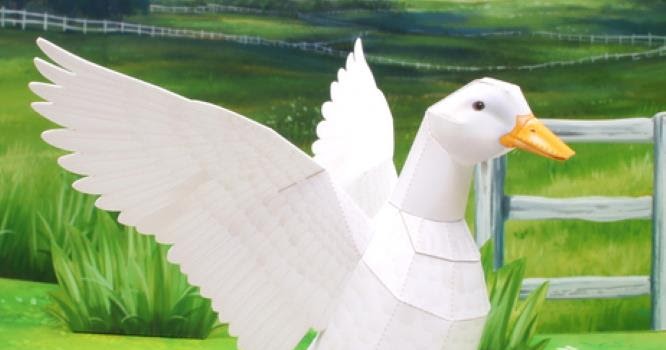 Para seu paper duck  Paper animals, Paper toys template, Paper