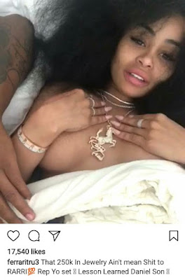 a The man Blac Chyna cheated on Rob Kardashian with shares nude photos of himself & Chyna clad in jewelry Rob bought