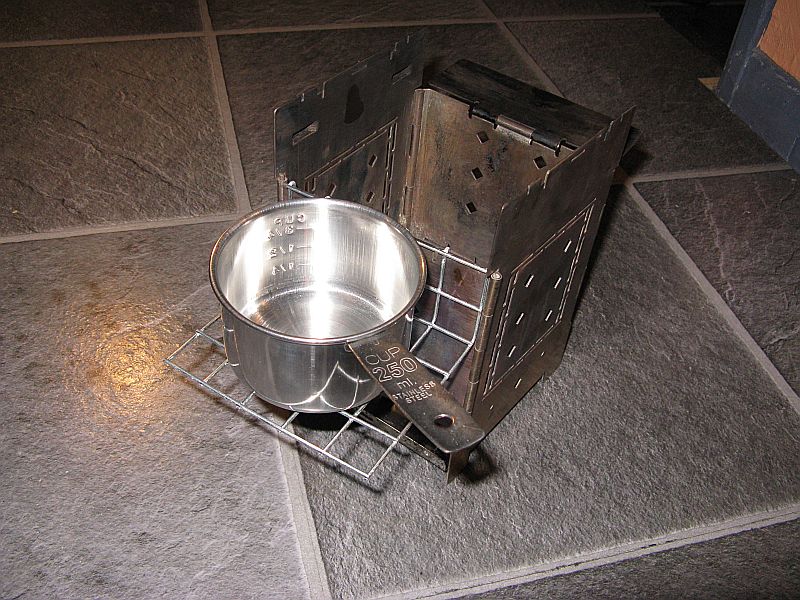 Teddy Tour Teas Folding Firebox stove mods.