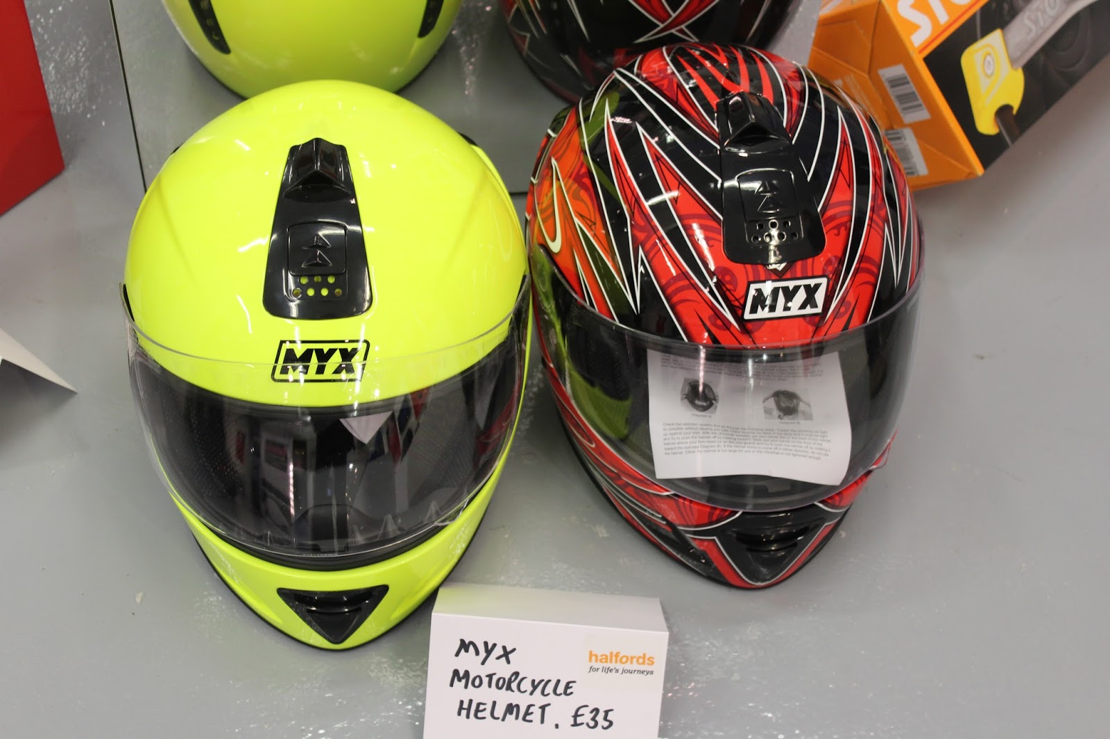 motorbike helmet halfords