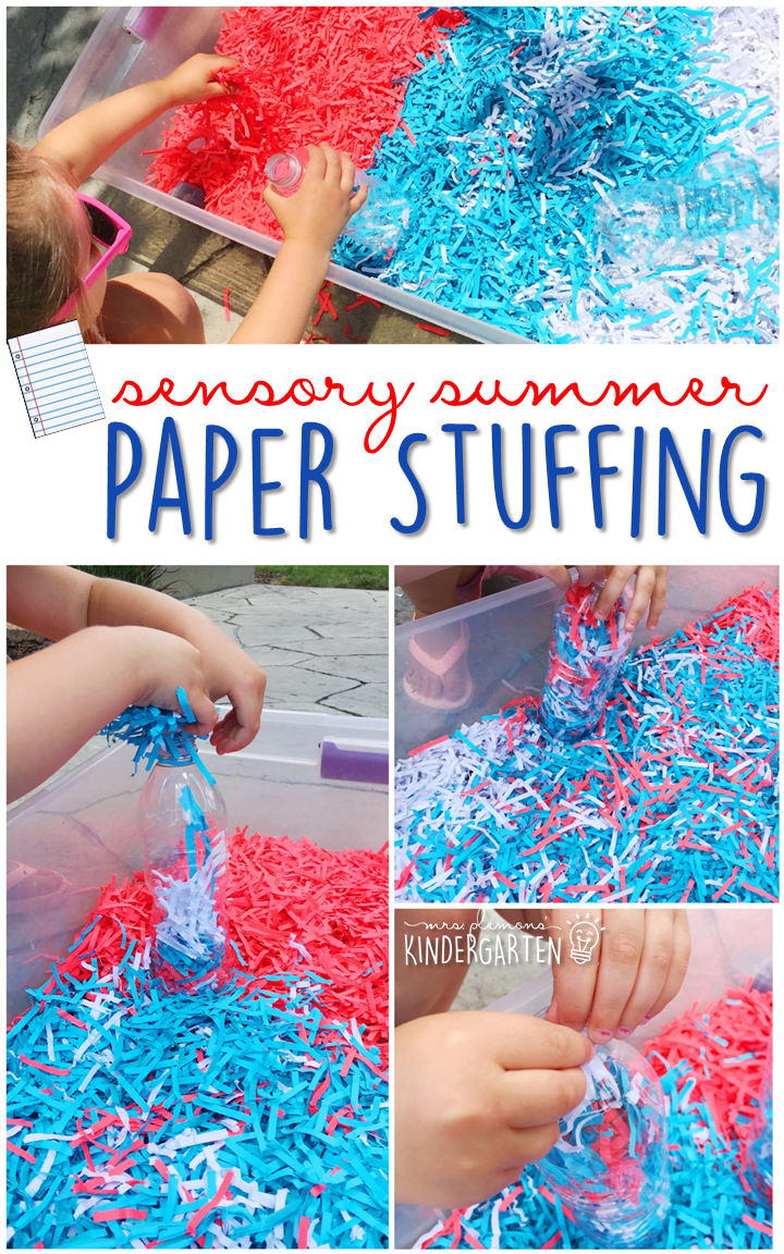 10 Ways to Play with Paper {Sensory Summer} Mrs. Plemons' Kindergarten