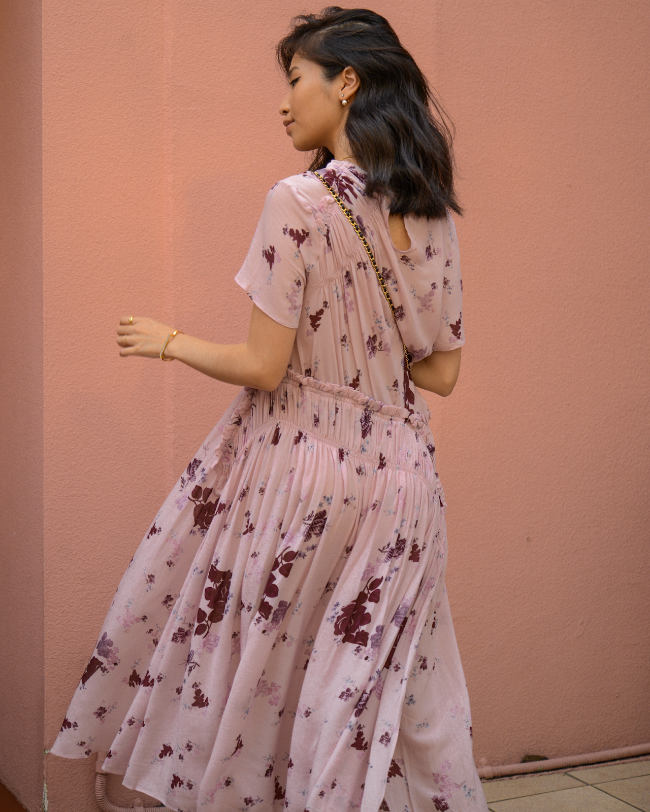 Preen line dress, asymmetric pink dress, After Quarter-Life / 082019 - August Superpost on life after 25, outfits and travels by Van Le / FOREVERVANNY.com