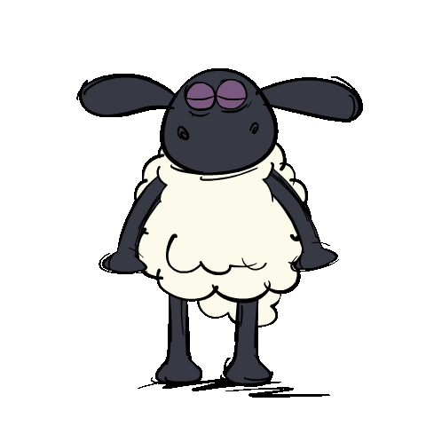 LINE Official Stickers - Shaun the Sheep Pop-Up Stickers Example with GIF  Animation