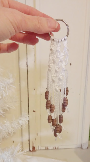 DIY Boho Macrame Ornament - Little Vintage Cottage