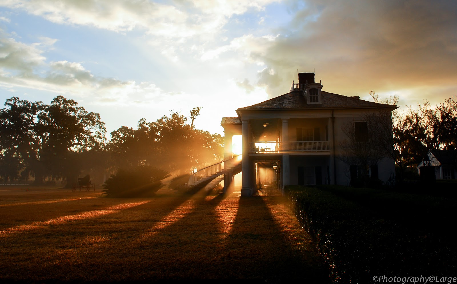 PhotographyLarge Evergreen Plantation, Edgard, La.