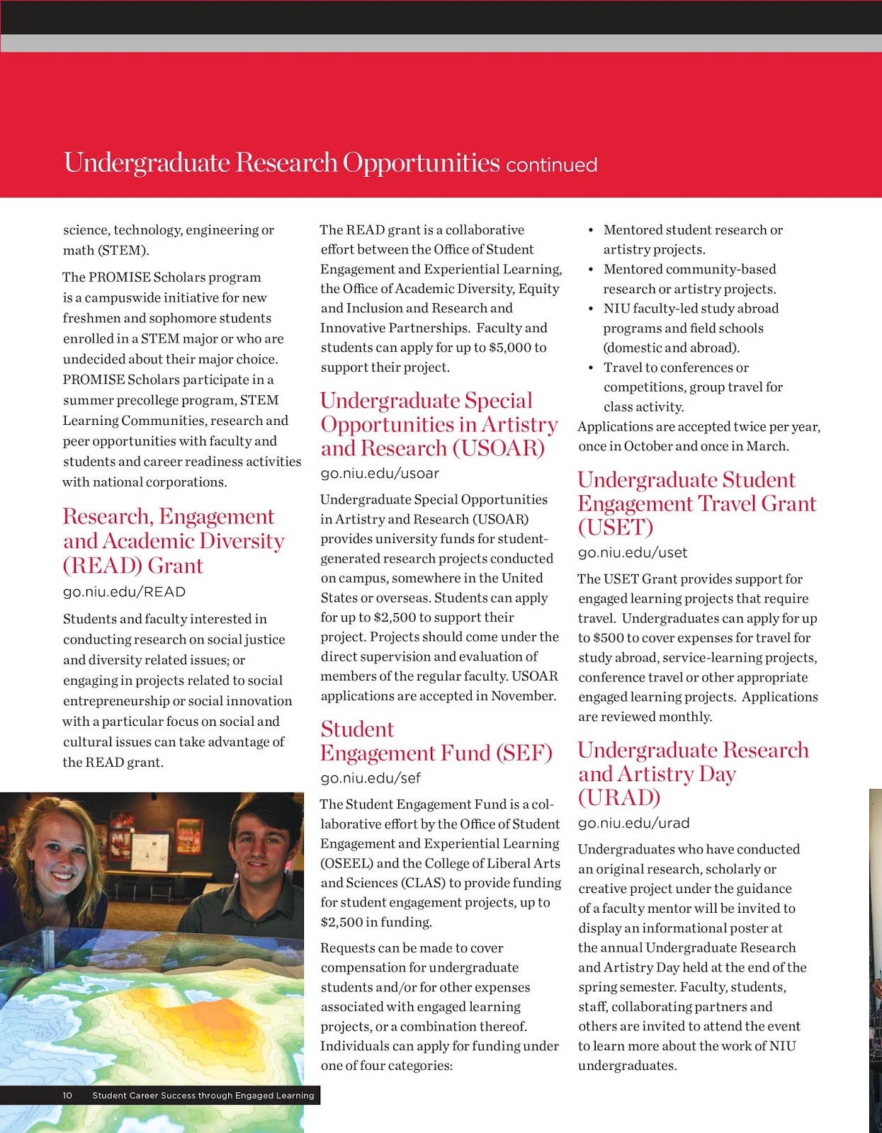 Environmental Studies Student News NIU Engage Booklet