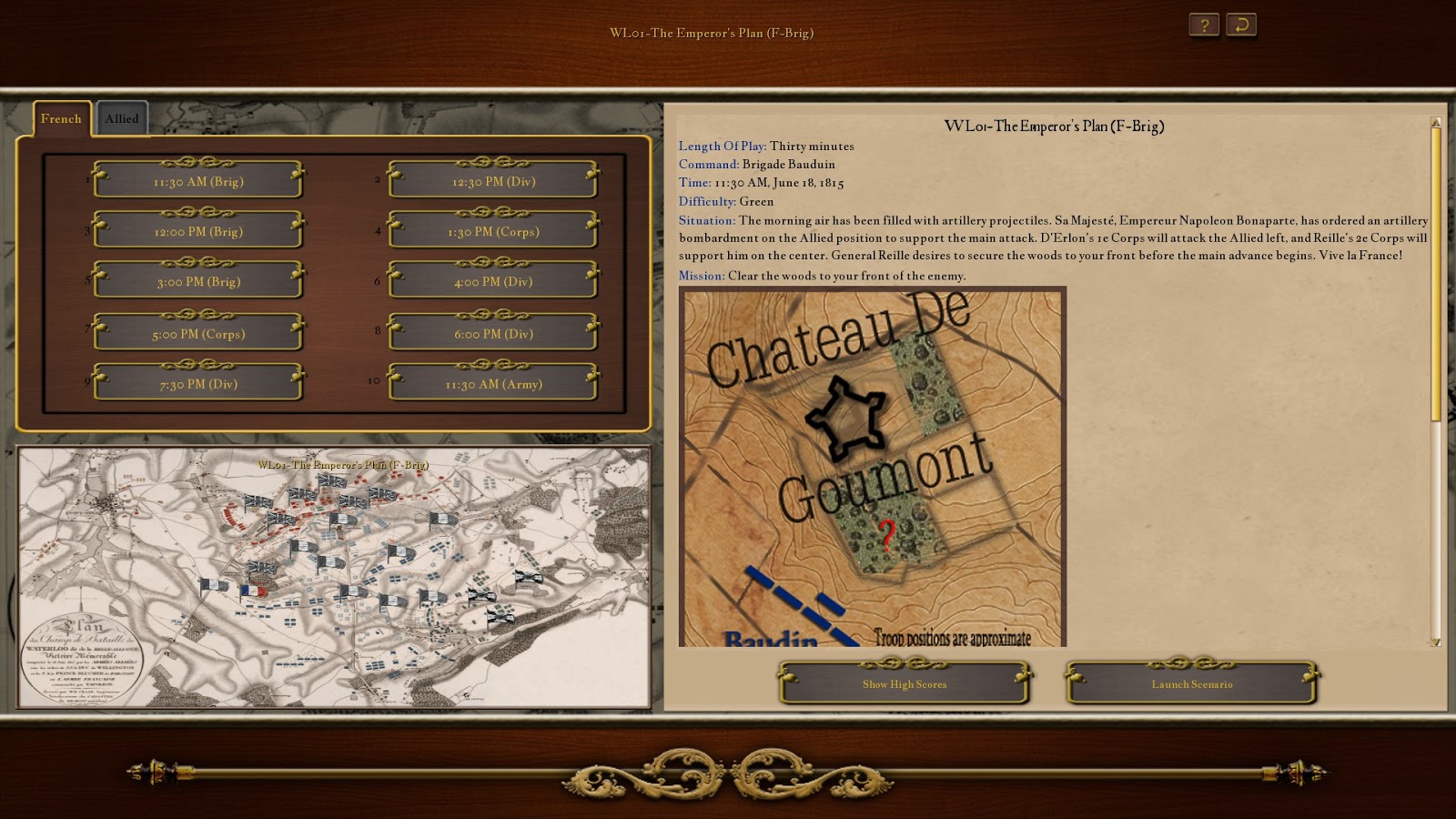 scourge of war waterloo screen resolution not working