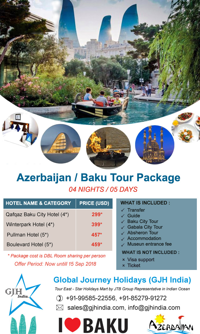 Best Selling Azerbaijan & Baku Tour Packages - GJH India