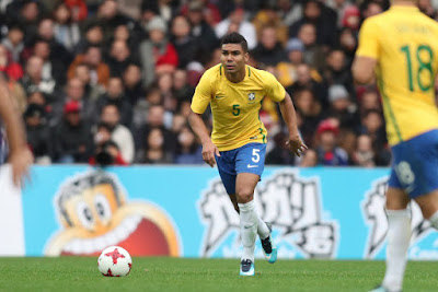 Casemiro Bermain Bagi Tim Nasional Brazil