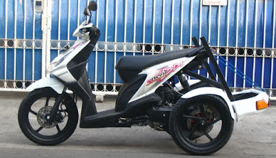 Galeri Modifikasi Motor Roda Tiga Matic