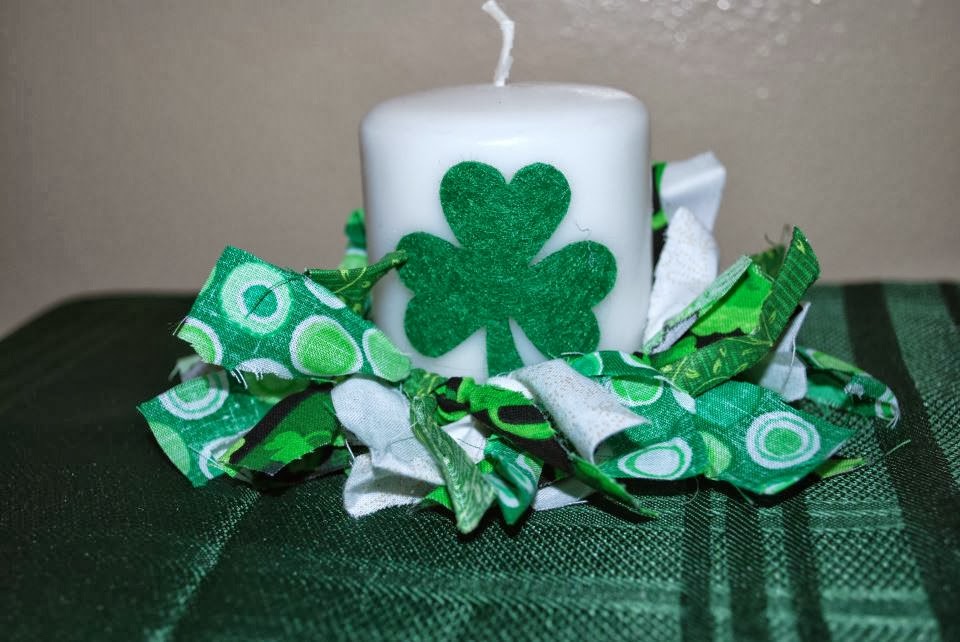 st patricks day candles