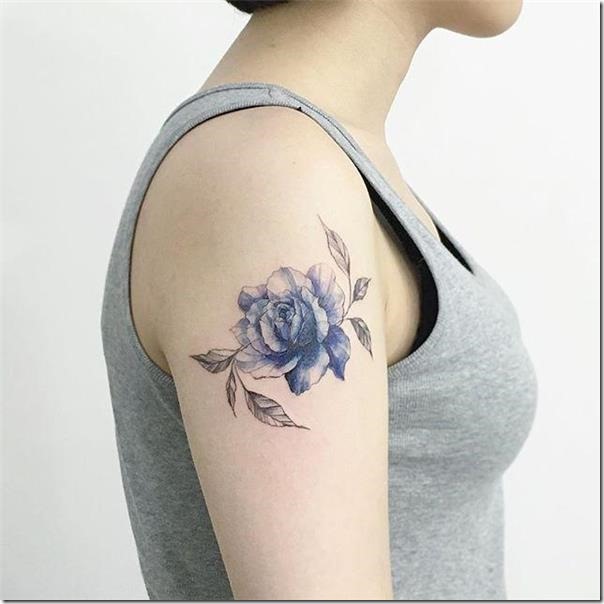 Tatuagens de flores para as mulheres Tatuagens de flores para as mulheres