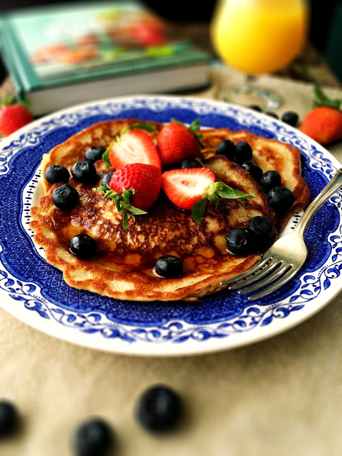 sweetsugarbean Batch Fermented Pancakes with Maple Syrup with Dried