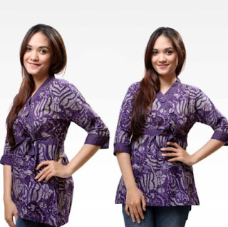 Model gaun batik remaja putri desain lengan panjang Model gaun batik remaja putri desain lengan panjang