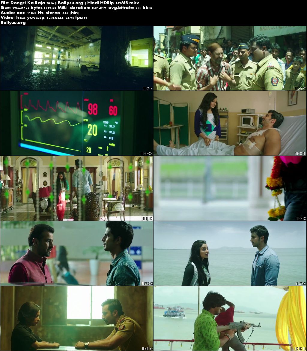 Dongri Ka Raja 2016 HDRip 950MB Full Movie Hindi 720p Download
