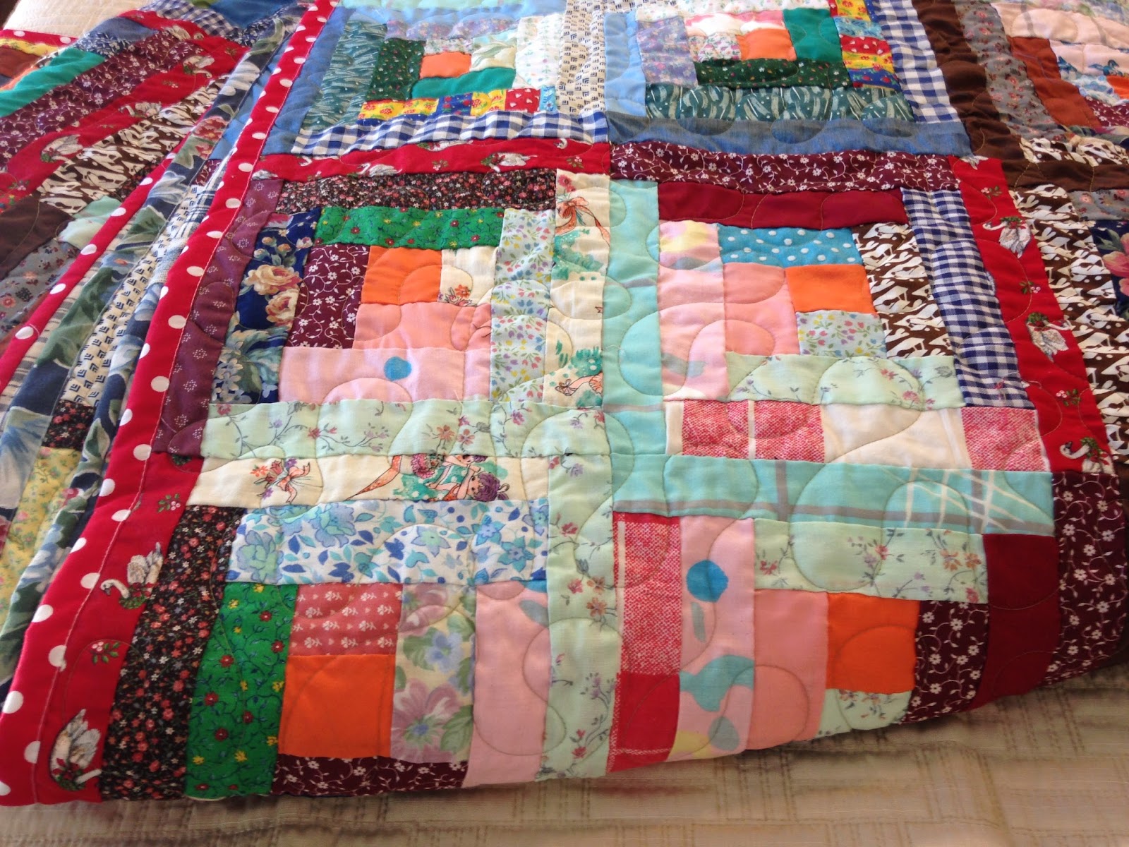 Busy Being Debra Vintage Quilt Top