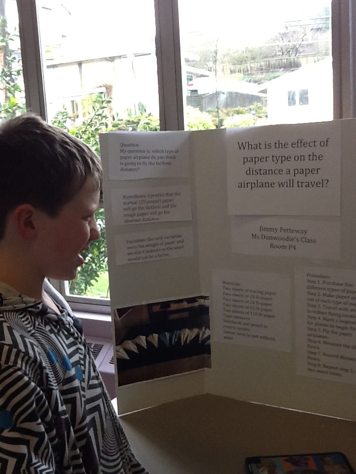 P4 is Out of This World!: Science Fair Photos