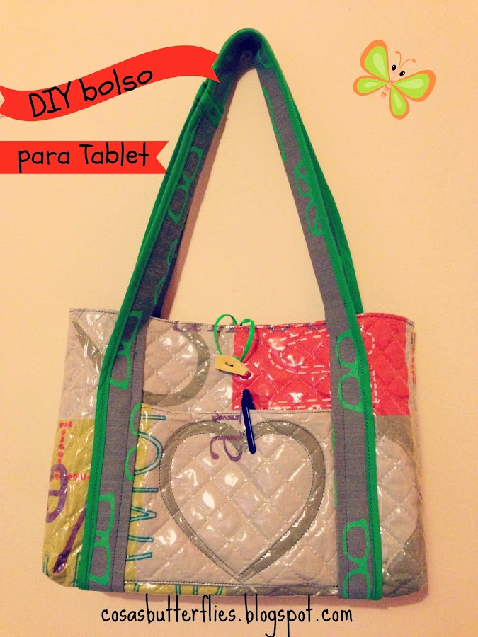 DIY paso a paso cómo hacer funda-bolso Tablet