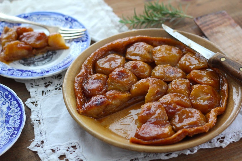 Kitchen by Aubergine Maple Syrup Tarte Tatin with Rye Crust