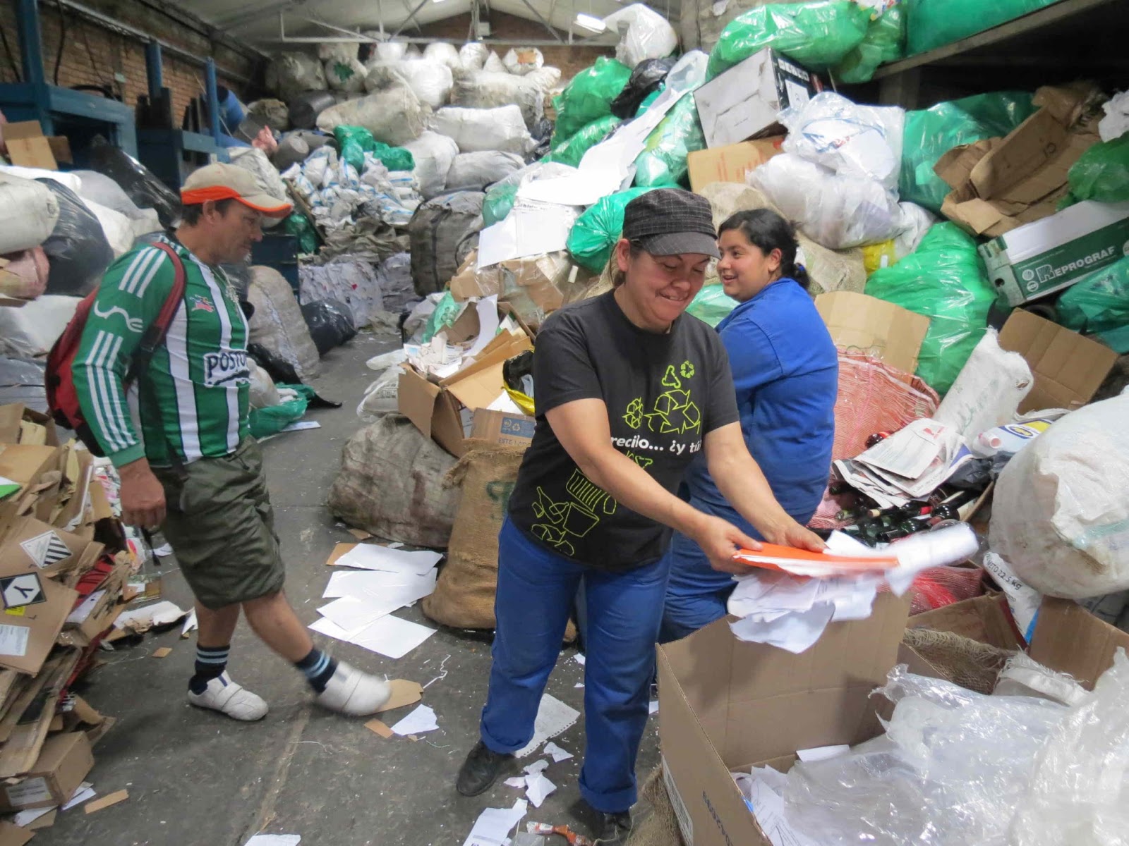 Image result for employee carrying out trash