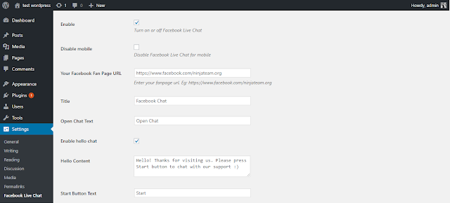 Install and customize facebook live chat for wordpress Install and customize facebook live chat for wordpress
