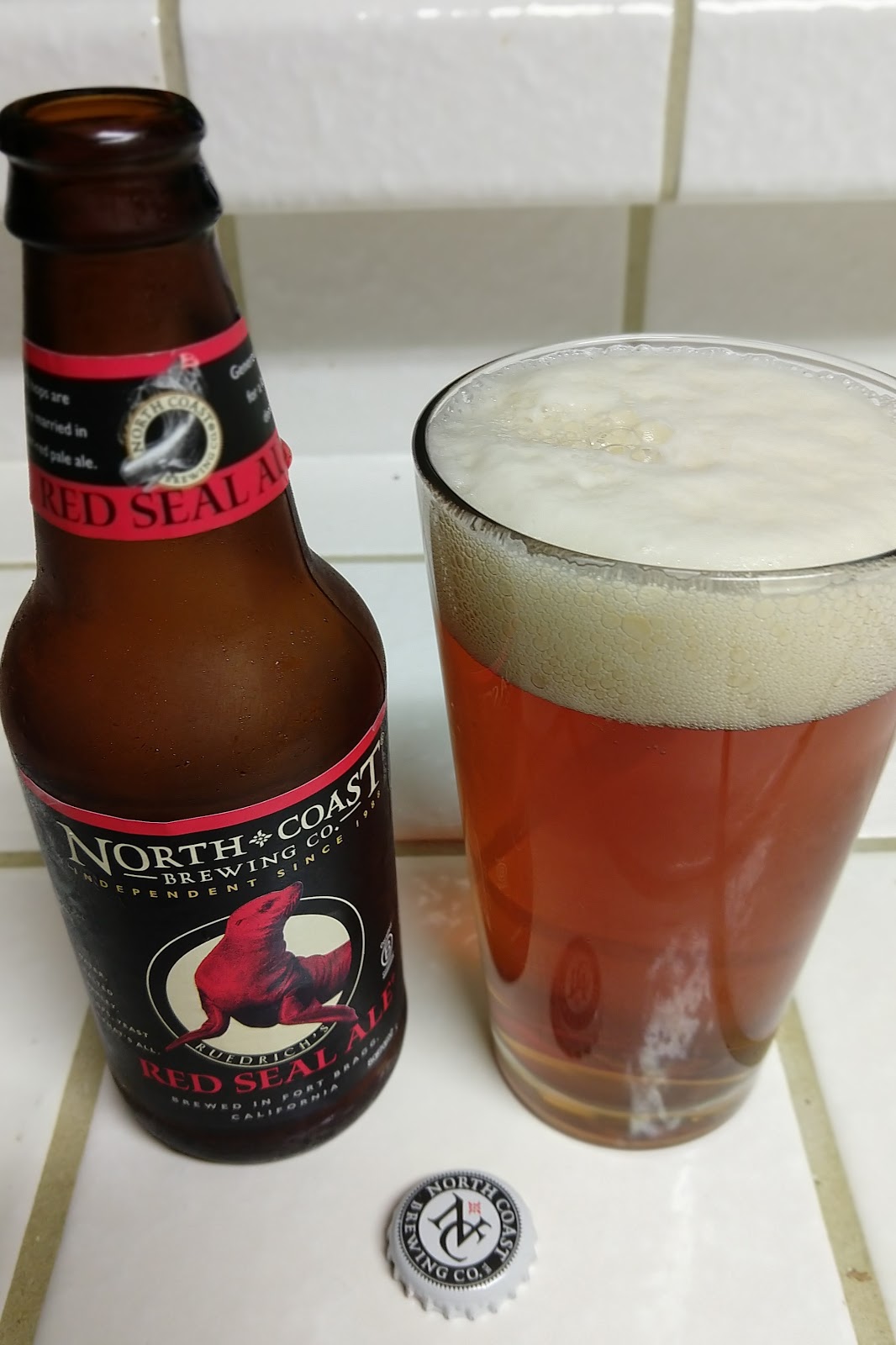 North Coast Red Seal Ale AoM Beer et al.