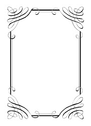 calligraphic frames borders frame clip border printable invitation fancy templates template clipart invitations blank calligraphy paper simple google downloadable invites