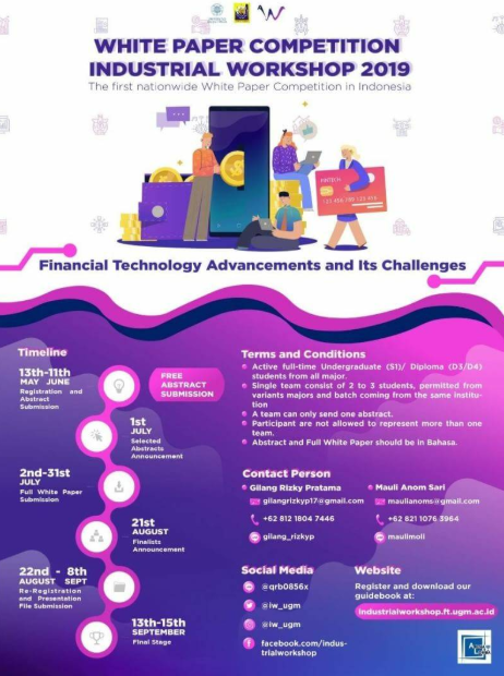 Lomba Karya Tulis Ilmiah Nasional 2019 di UGM
Lomba Karya Tulis Ilmiah Nasional 2019 di UGM